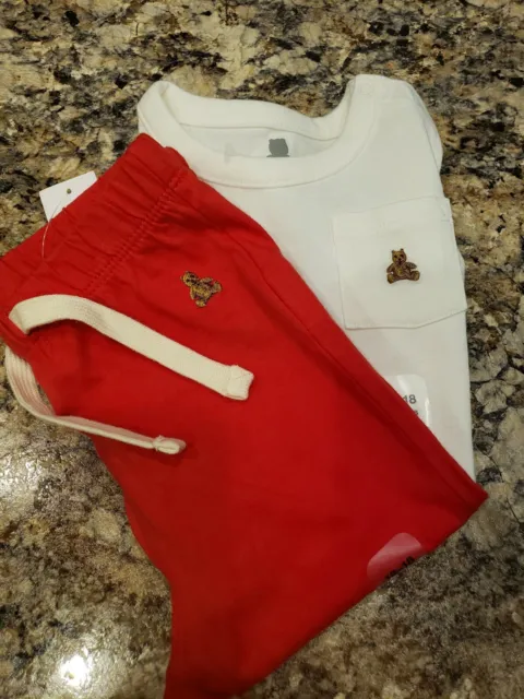 NWT Baby Gap Boy's 2Pc Outfit Bodysuit/Pants 12-18M MSRP $14.99 Each~Great Deal