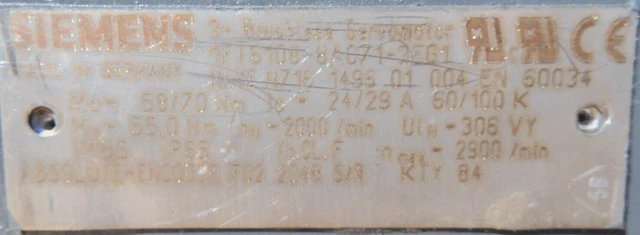 1Ft6108-8Ac71-3Eg1, Siemens