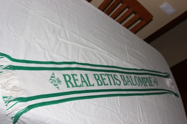 BUFANDA OFICIAL DEL Real Betis Ser Español Un Orgullo Ser Betico Una Pasion EUR 17,95 - ES