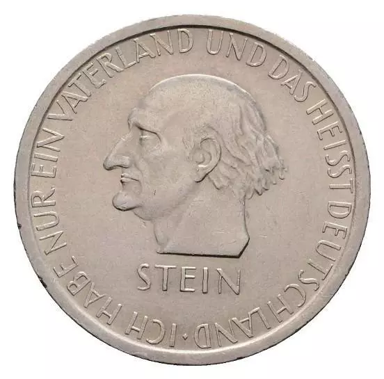 Linnartz WEIMAR 3 Reichsmark 1931 A-Berlin vom Stein Vorzüglich/Stempelglanz