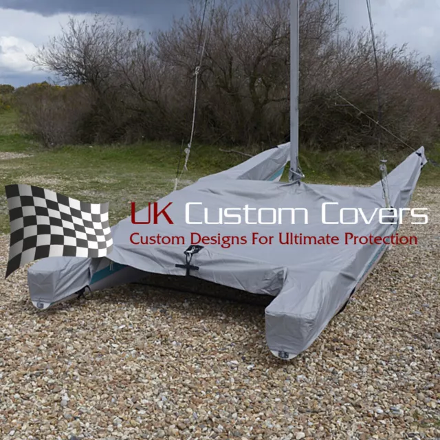 Dart 18 Sailing Dinghy Boat Premium Tailored Cover - Grey 202