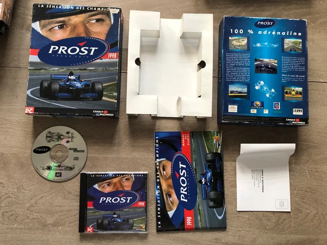 Jeu PC Prost Grand Prix – Éditeur Infogrames 1998 – Version Française Neuve Sous Blister