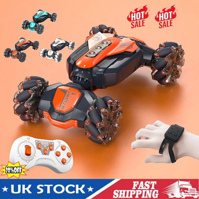 ORBI RC CAR 2024 Best Orbi Rc Race Car Gesture Sensing Rc Stunt Car Xmas Gift £32.32