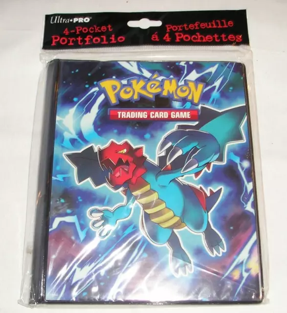 Juego de cartas coleccionables Ultra Pro álbum POKEMON 4 bolsillos cartera