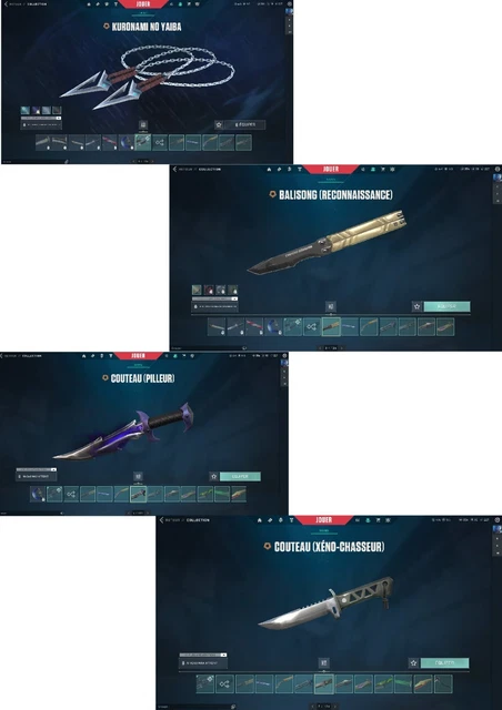Compte Valorant Avec +500€ De Skins (Kuronami, Xeno-hunter...) - Vente PayPal Uniquement