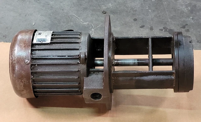 Ming Yih Type Mt Coolant Pump, 1/2Hp, 220/380V, 1.8/1.2Amp, 3Ph, 2 Pole