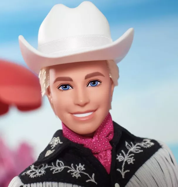 BARBIE MOVIE DOLL Ken Western Barbie Cowboy Ken Barbie HRF30 Shipper ...