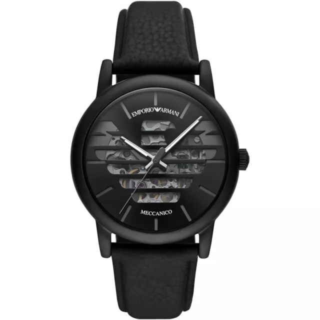 Emporio Armani watch Automatic AR60032 Black Men`s Luigi