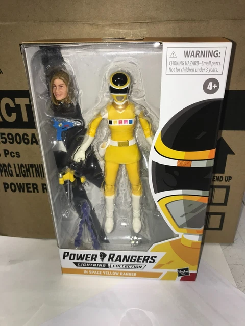 Power Rangers Lightning Collection In Space Yellow Ranger 6-Inch Minty NEW RARE