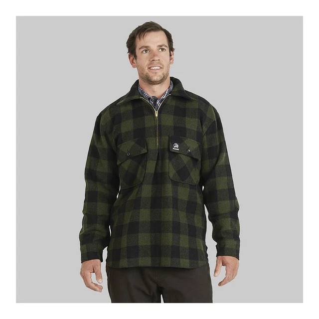 Swanndri Ranger Bush Shirt Olive/Black Check
