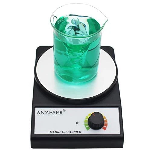 ANZESER Magnetic Stirrer Magnetic Stir Plate 3000RPM Lab Stirrers 3L Stirrer