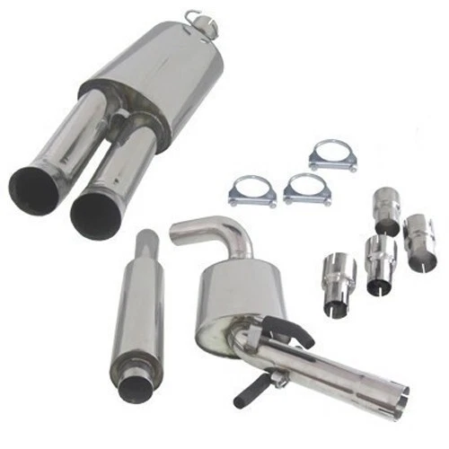 TA Technix Impianto Scarico 2x76mm DTM, Opel Astra G G-CC, 98-09