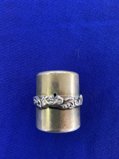 Vintage Sterling Silver  Thread Holder By Theodore B. Starr