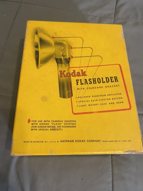 Kodak Flasholder with Standard Bracket Vintage