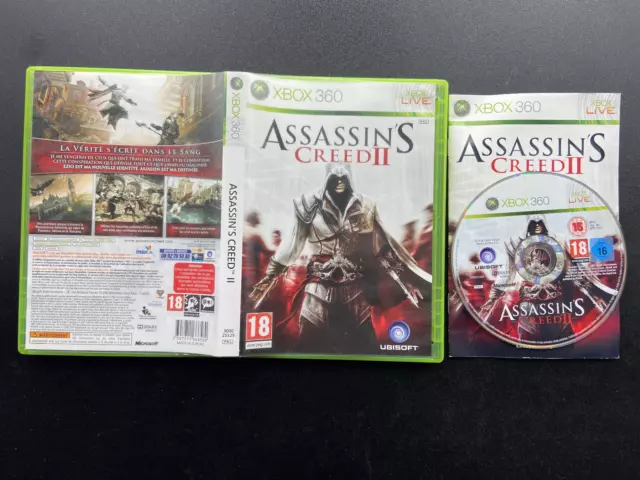 Jeu Assassin's creed 2 Xbox 360 en boite FR COMPLET