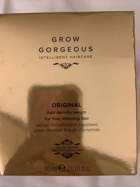 GROW GORGEOUS ORIGINAL Hair Density Serum 2 oz Hair Thinning Loss $25. ...