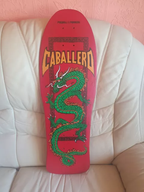 Powell Peralta Steve Caballero XT Bonite  Dragon Skateboard Deck ORIGINAL 1988