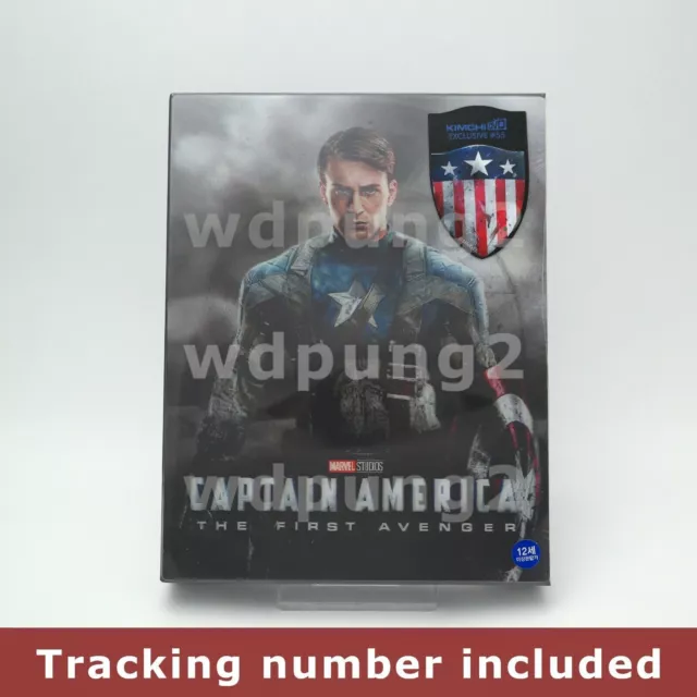 Captain America The First Avenger BLU-RAY Steelbook 2D 3D Limited - Lenticular