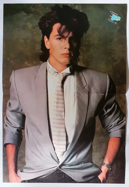 JOHN TAYLOR DURAN DURAN Bop magazine pull out pin up centre fold poster vintage