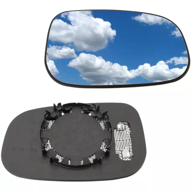 Verre Retroviseur Miroir Droit Pour Volvo C30 C70 Ii S40 Fl S60 S80 Ii V50 V70