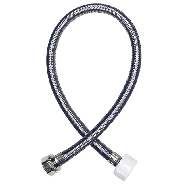 B&K 1/2 In. FIP x 7/8 In. BC Nut x 20 In. L Toilet Connector 496-153 Pack of 20