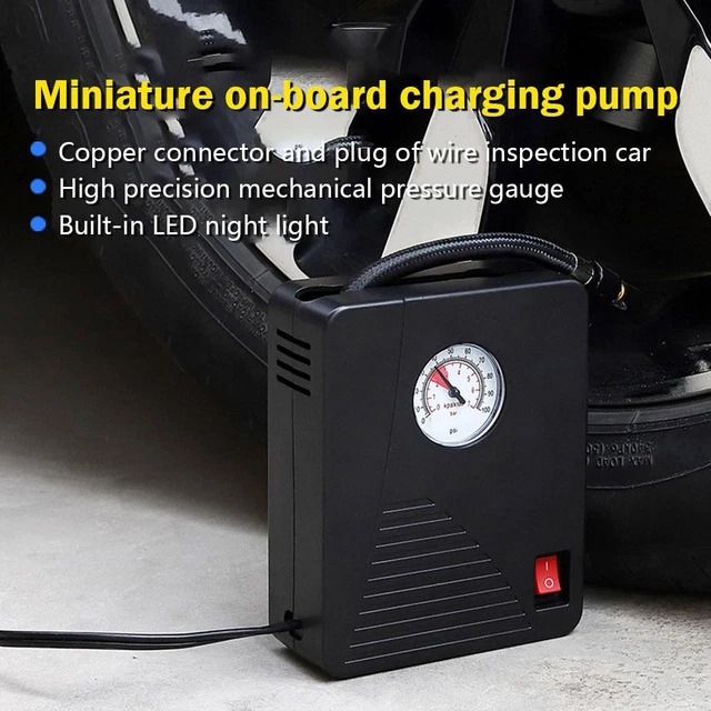 Car Air Tire Pump Inflator Compressor Digital Electric 12 Portable Auto V Z2M1