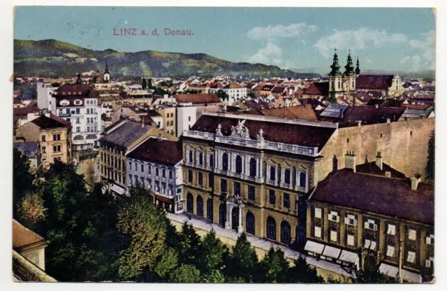 AUTRICHE - Austria - Österreich - Old Postcard - LINZ a. Donau vue couleur