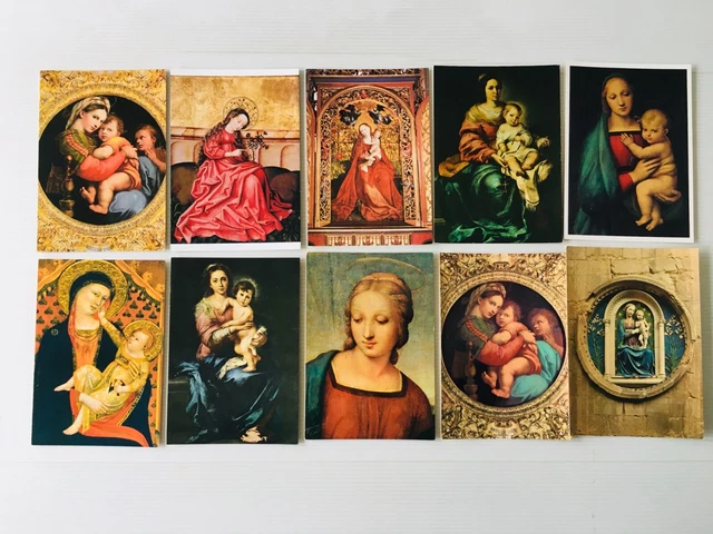 Carte Postale Ancienne – La Vierge Au Buisson De Roses De Stephan Lochner, France