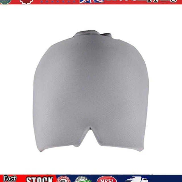 Tocado portátil de compresión fría tela elástica de lycra uso doméstico (gris)
