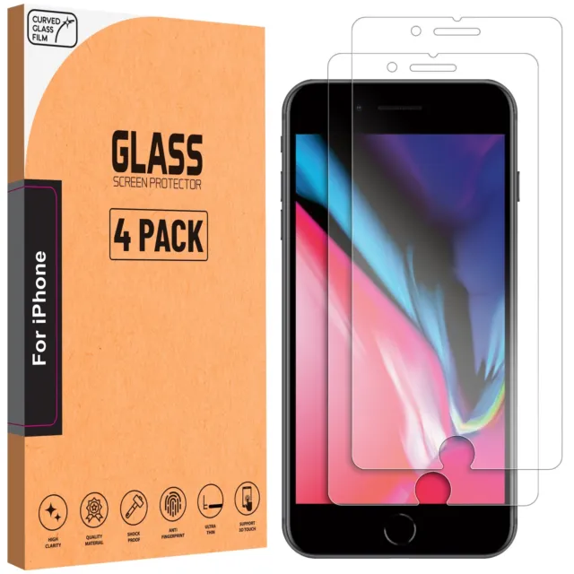 For Apple iPhone 7 Tempered Glass Screen Protector Genuine