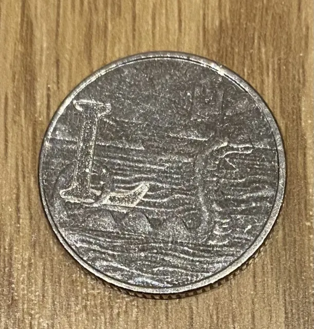 2018 LOCH NESS Monster Letter L Ten Pence 10p Alphabet UK Coin Collectible