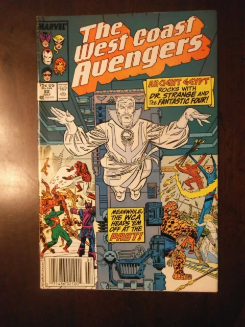 West Coast Avengers #22 July 1987 Nm Near Mint 9.4 Marvel Dr Strange