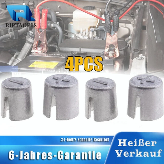 Autobatterie Polklemmen-Unterlegscheiben 4er-Set - Für Positive & Negative Pole