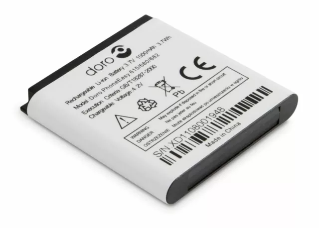 Brand New Battery For Doro 615 Compatible With Phone Easy 615,680,682,614