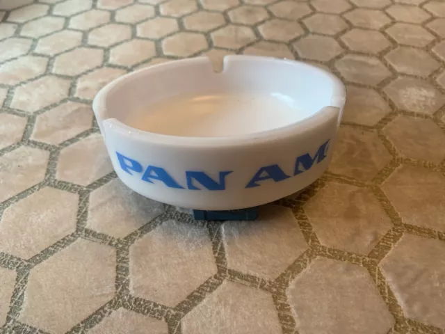 Pan Am Airlines Ash Tray Made In France Opalex Pan American