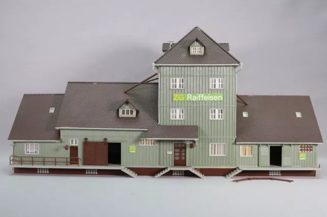 DD053 FALLER 191795 train Ho maquette montée Entrepôt Warehouse Lagerhaus