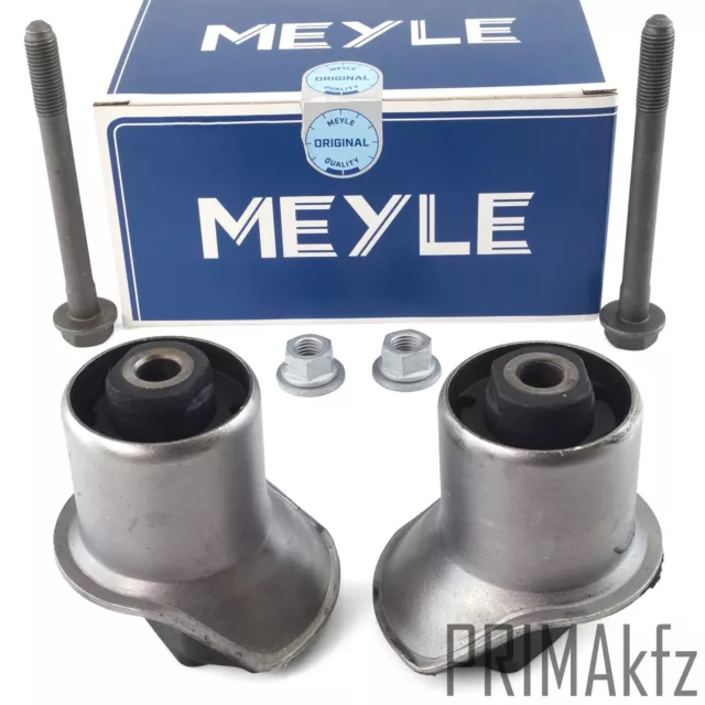 2x MEYLE 1005010003/S Achskörper Lagerung Hinterachslager für VW Golf Vento 1H