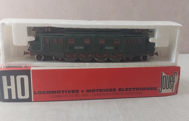 Ancienne locomotive électrique, BB25110, Jouef, en HO Vert Métal/Plastique Métal/Plastique - Vendu