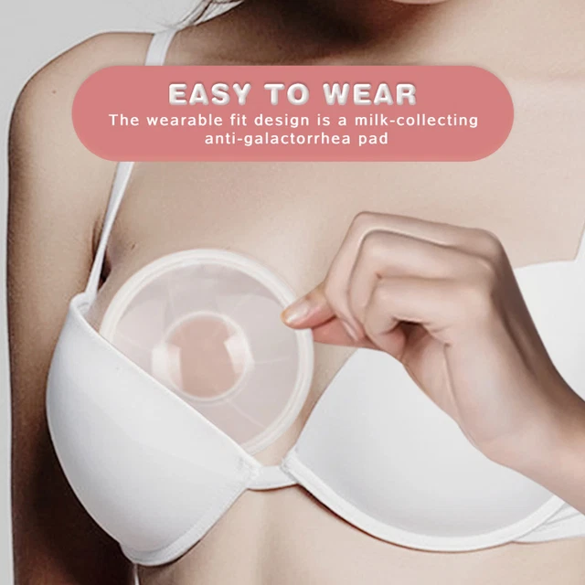 Silicone Wearable Breastmilk Collector Feeding Breastmilk Leaks Collection Cups