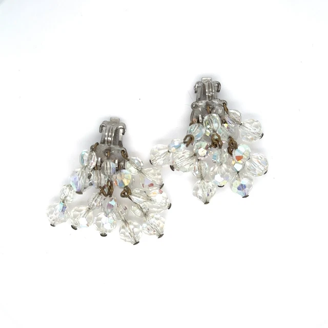 MARILYN MONROE MEMORABILIA Personal Costume Crystal Earrings