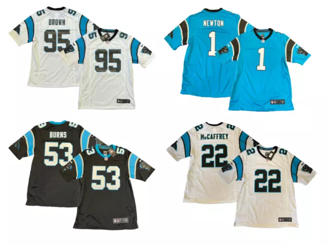 Carolina Panthers NFL Jersey Men's Nike American Football Top - New