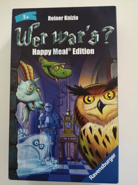 RAVENSBURGER- Spiel  Wer war´s?- Reisespiel- für 2-4 Spieler ab 5 Jahren