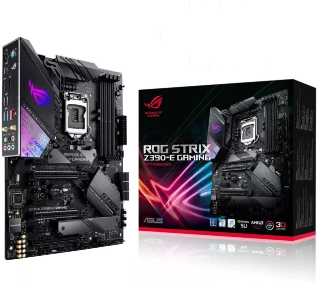 ASUS ROG Strix Z390-E Gaming Mainboard Sockel 1151 Intel Z390 4x DDR4 WIFI M.2