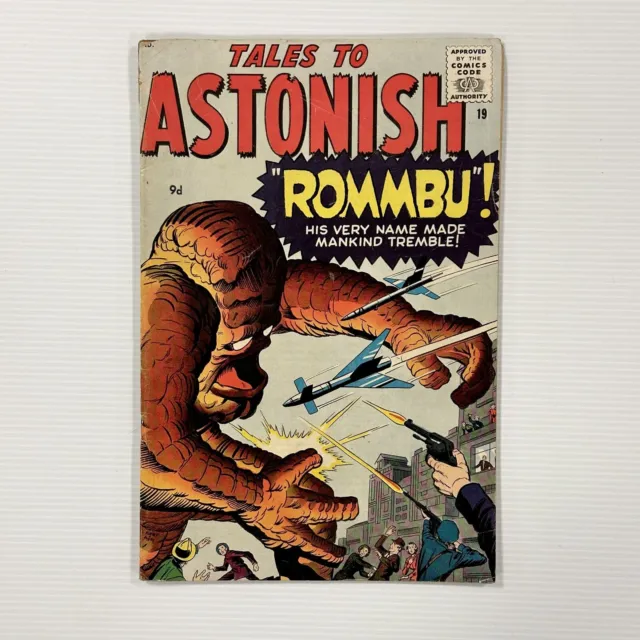 Tales to Astonish #19 1961 GD/VG Pence Copy