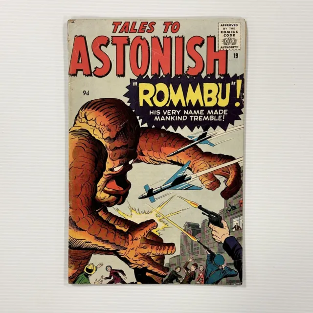 Tales to Astonish #19 1961 GD/VG Pence Kopie