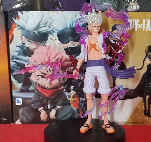 Figurine Luffy Gear 5 Haki - Fraise et Chocolat