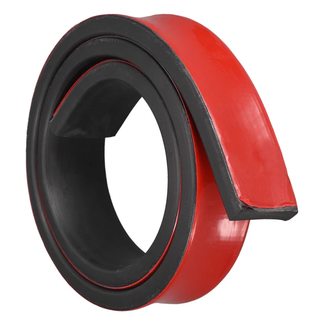 Strisce di gomma adesiva 1,6""B x 3/8""T x 3'L massiccio in neoprene foglio di gomma rotoli