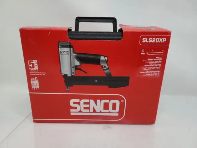 Senco SLS20 490105N 3/8-Inch to 1-1/2-Inch Narrow Crown Stapler SLS20XP M Wire