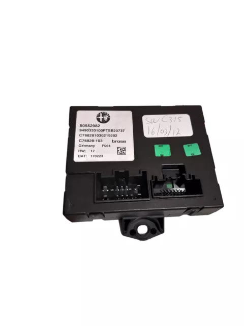 50552982 Module Électronique Alfa Romeo Stelvio 2.0 Q4 (949.Axa2A) 2017