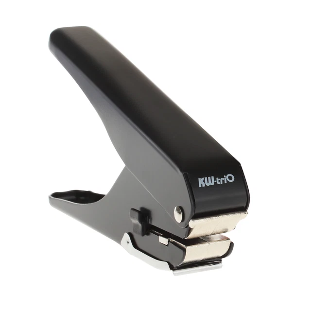 KW-triO Heavy-Duty Slot Metal  Hole Puncher 1-Hole Paper Punch 10 W3Z7